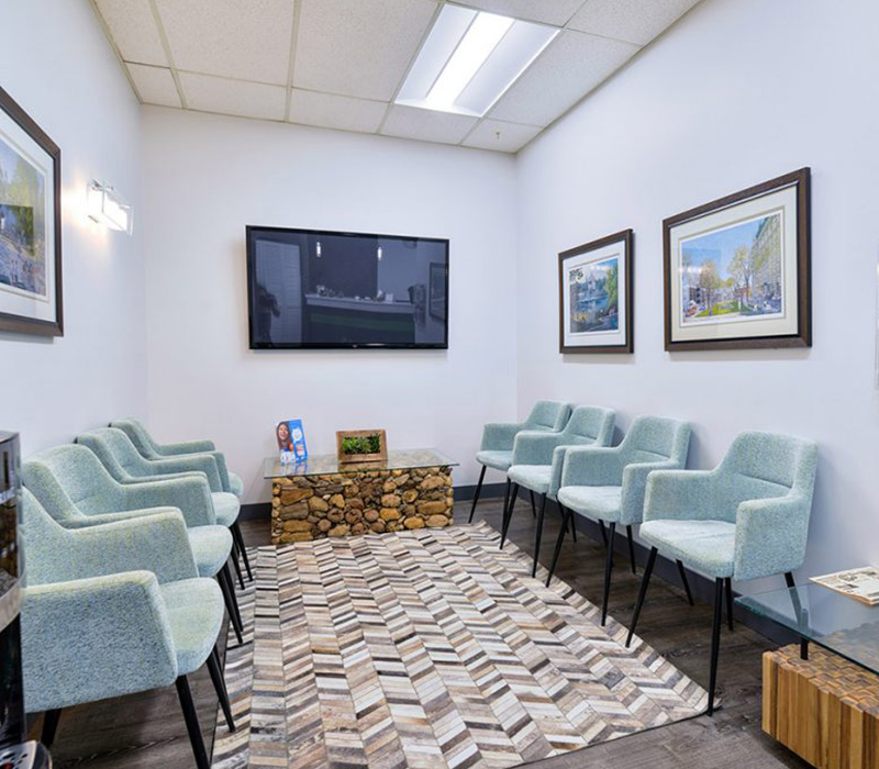 clinic waiting area